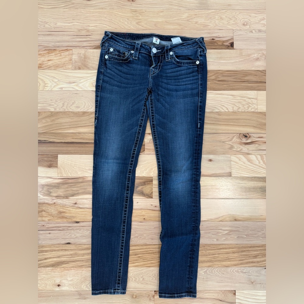 True Religion Skinny Jeans – Size 28 – Dark Wash